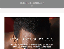 Tablet Screenshot of ericdejong.net